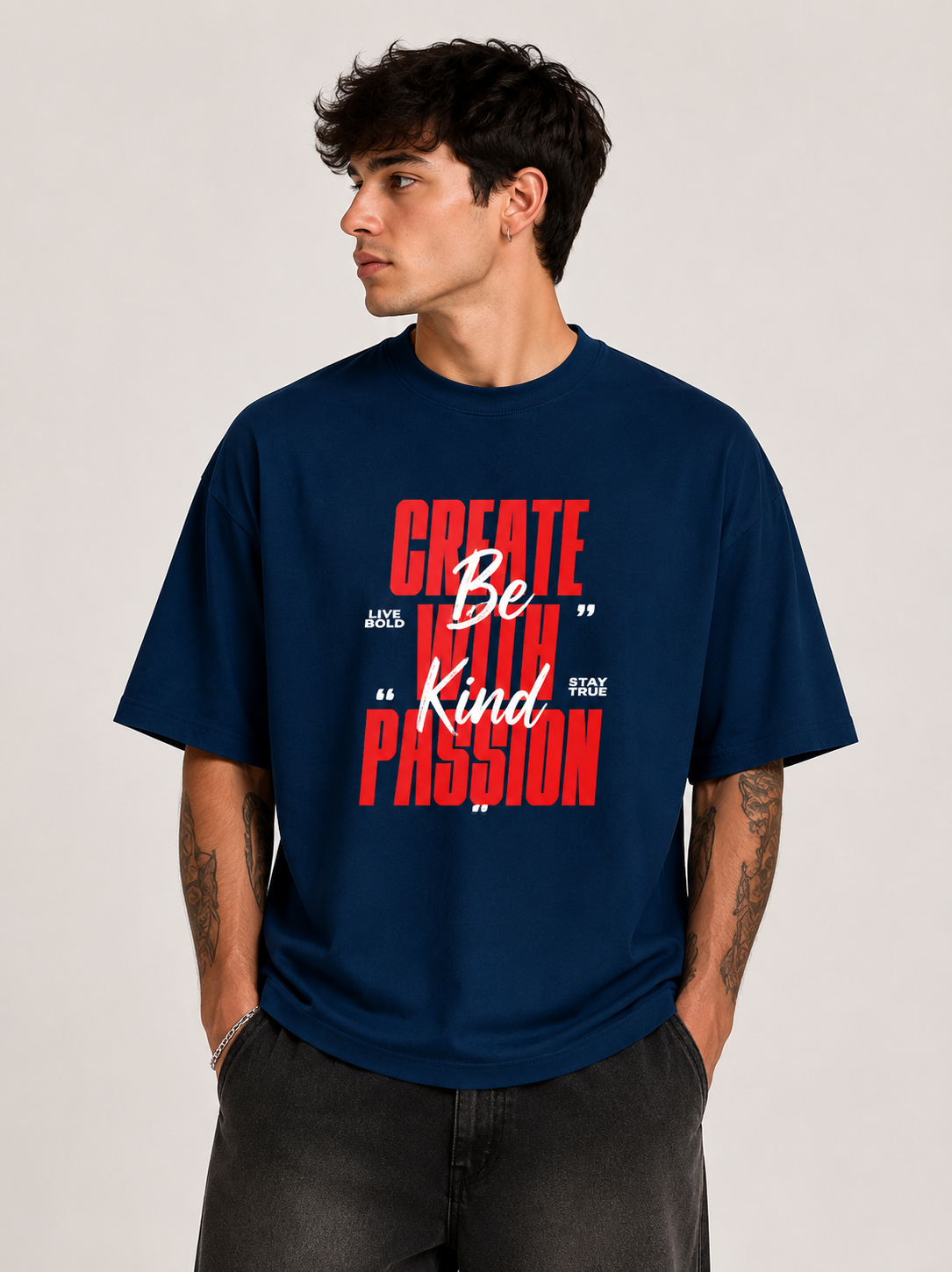 220 GSM Oversized  T-Shirt