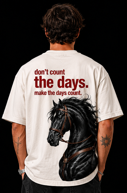 Don’t Count The Days Oversized T-Shirt
