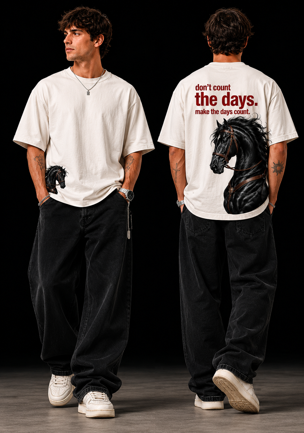 Don’t Count The Days Oversized T-Shirt