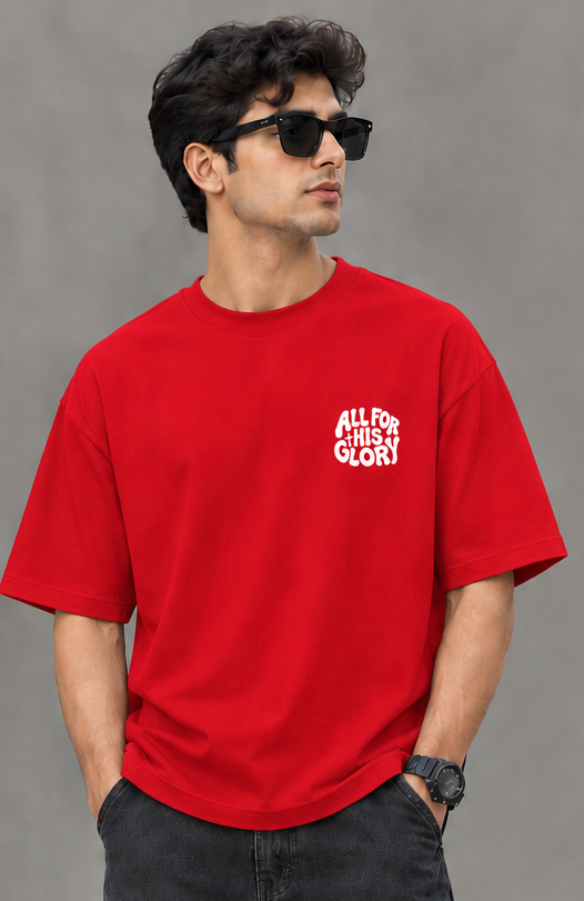 All for this glory printed T-shirt