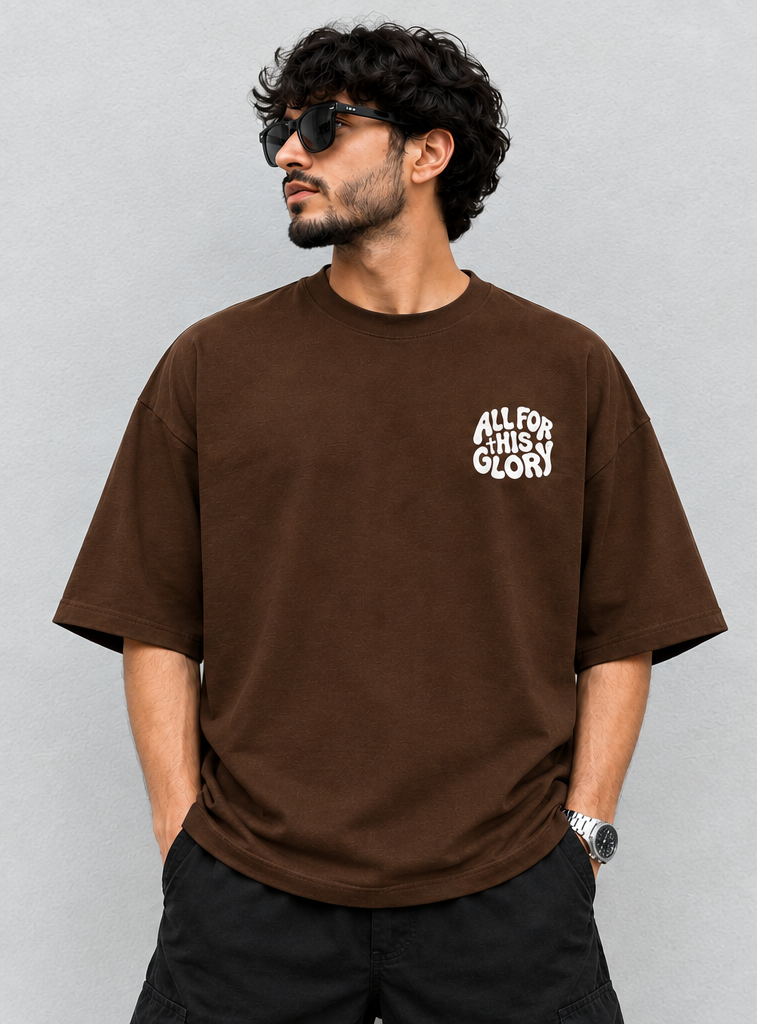All for this glory printed T-shirt