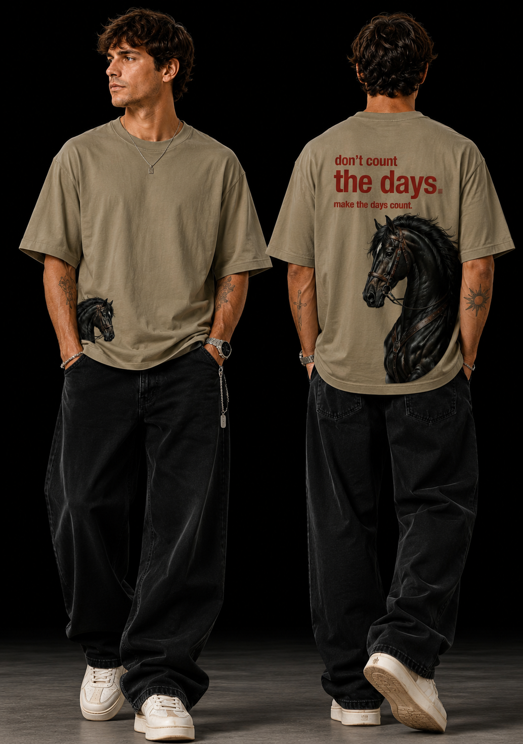 Don’t Count The Days Oversized T-Shirt