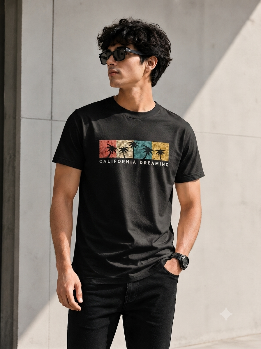 California Dreaming Printed T-shirt