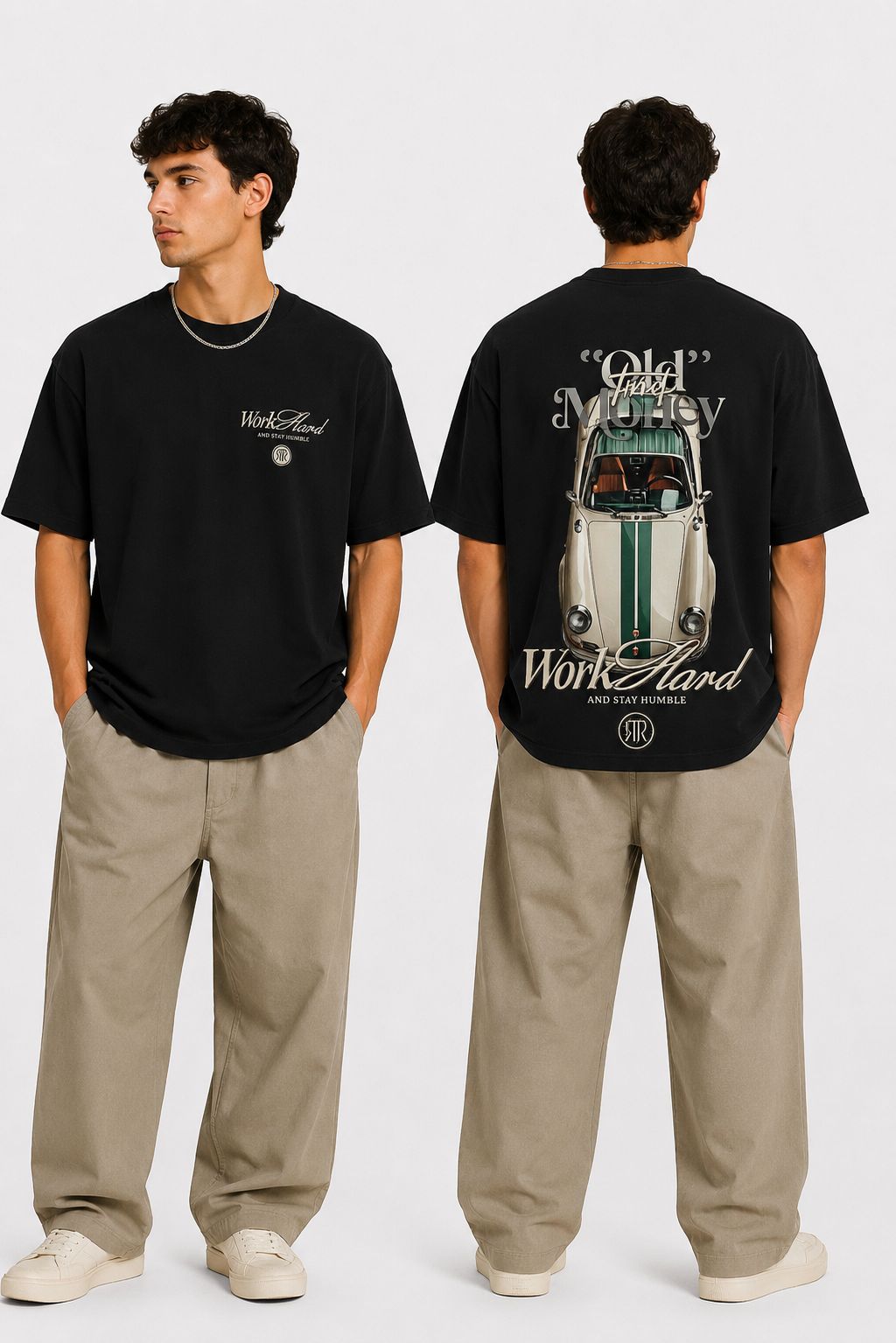 Work Hard oversize