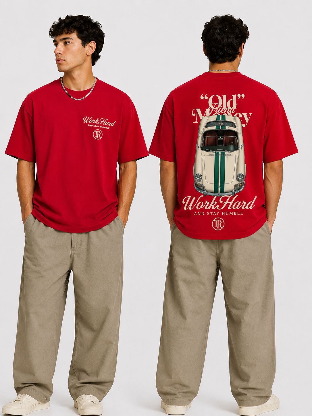 Work Hard oversize