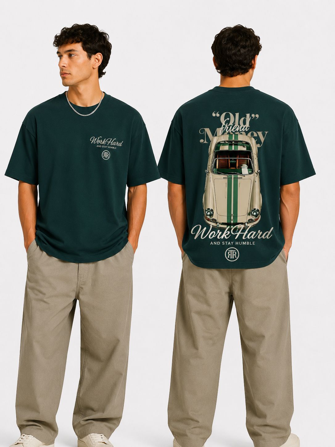 Work Hard oversize
