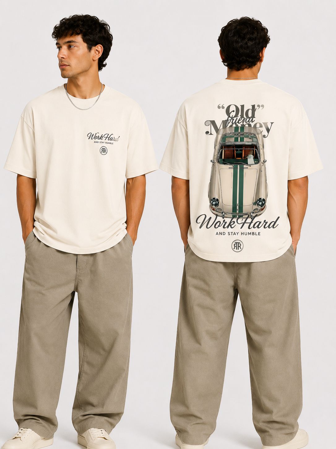 Work Hard oversize